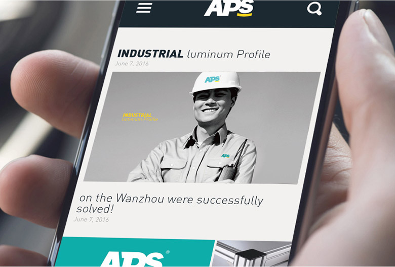 APS標志，APS LOGO，APS品牌，工業鋁型材公司標志，工業鋁型材公司品牌