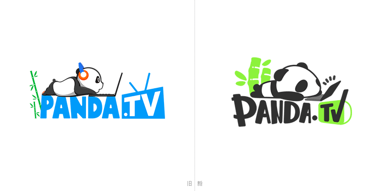 在線直播平臺標志，熊貓TV標志，熊貓TV LOGO，在線直播平臺熊貓TV標志