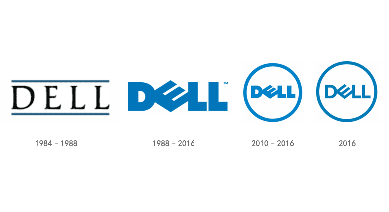 戴爾集團（Dell）標志，戴爾集團（Dell）LOGO，戴爾集團（Dell）品牌形象，戴爾新標志LOGO