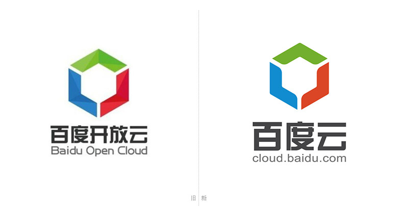 百度云品牌設計，百度云標志，百度云LOGO，計算機品牌設計，百度云盤標志