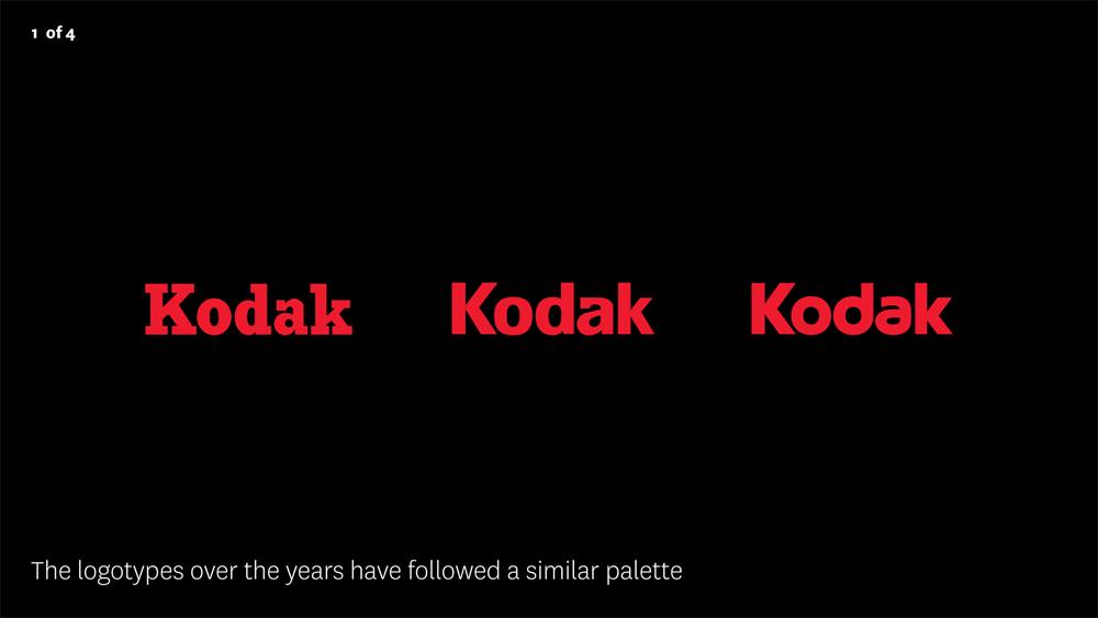 柯達Kodak相機品牌形象，柯達Kodak相機標志，柯達Kodak相機LOGO，相機品牌設計
