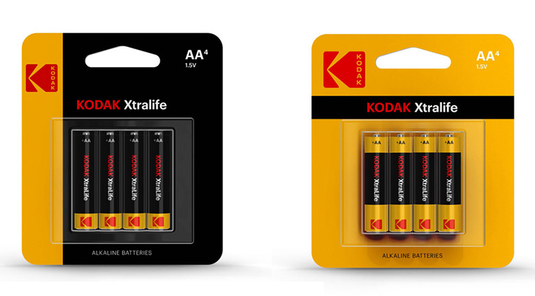 柯達Kodak相機品牌形象，柯達Kodak相機標志，柯達Kodak相機LOGO，相機品牌設計