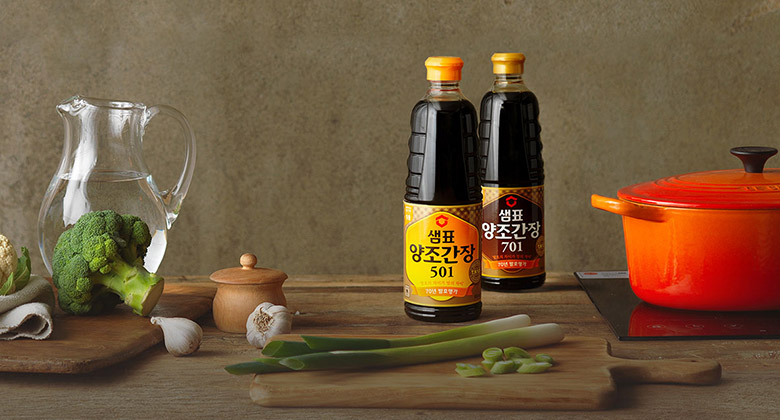 韓國知名醬油品牌，膳府醬油品牌形象，膳府醬油標志，膳府醬油LOGO