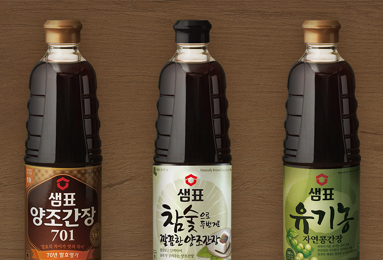韓國知名醬油品牌，膳府醬油品牌形象，膳府醬油標志，膳府醬油LOGO