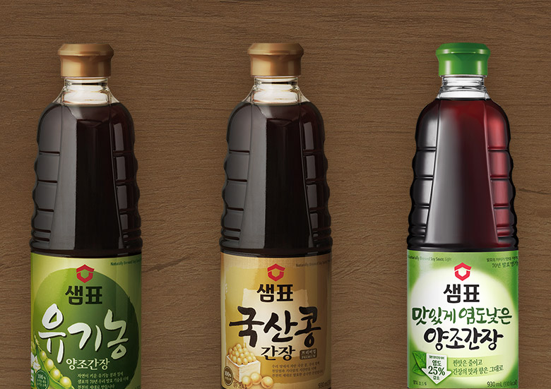 韓國知名醬油品牌，膳府醬油品牌形象，膳府醬油標志，膳府醬油LOGO