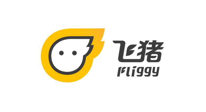 阿里旅行品牌設計，飛豬品牌設計，飛豬標志，飛豬LOGO，旅行品牌設計