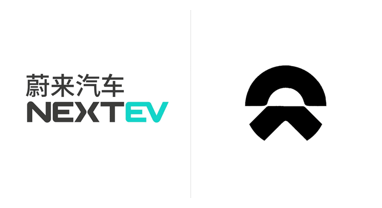 蔚來汽車標志，蔚來汽車LOGO，蔚來汽車品牌設計，智能電動汽車品牌設計，汽車品牌設計