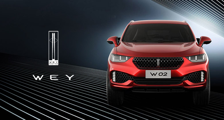 長城汽車魏派（WEY）LOGO，長城汽車魏派WEY標志，長城汽車品牌形象設計，汽車標志，汽車LOGO