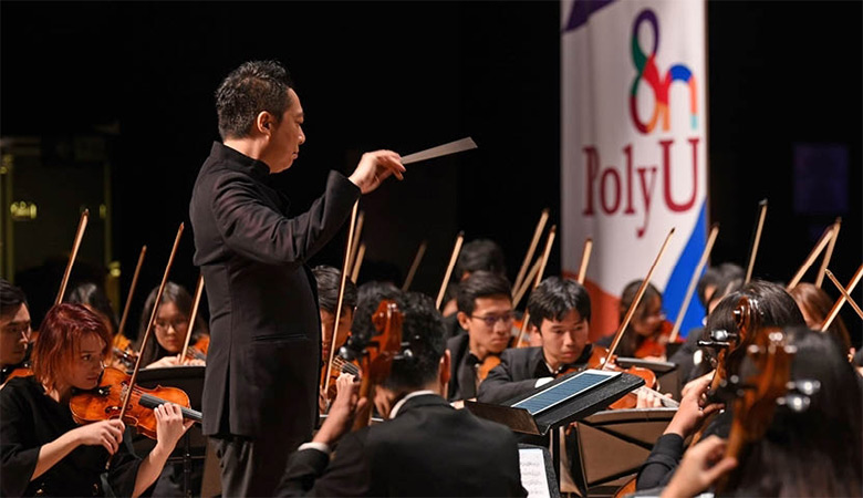香港理工大學(xué)80周年標(biāo)志，香港理工大學(xué)80周年LOGO，學(xué)校品牌設(shè)計(jì)