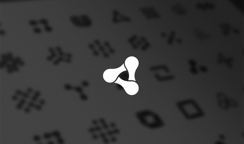 騰訊優圖實驗室LOGO，騰訊優圖實驗室標志，機器人品牌設計