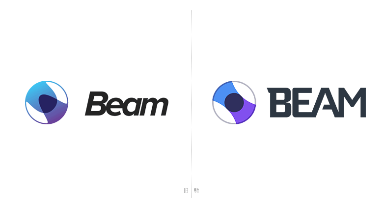 微軟Beam游戲直播LOGO，微軟Beam游戲直播標志，直播品牌設計