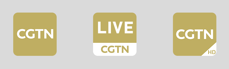 中國環球電視網CGTN標志，中國環球電視網CGTN LOGO，電視臺標志，電視臺LOGO，電視網品牌設計