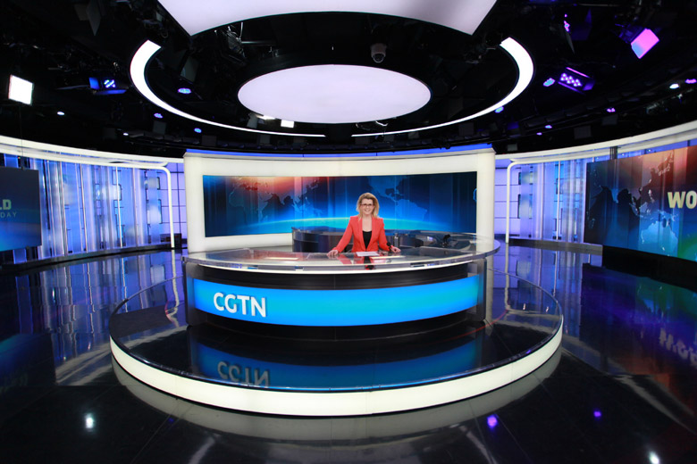 中國環球電視網CGTN標志，中國環球電視網CGTN LOGO，電視臺標志，電視臺LOGO，電視網品牌設計