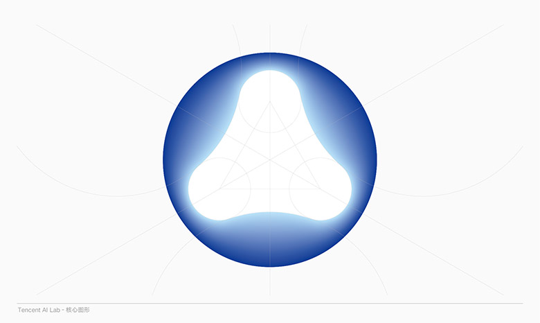 騰訊人工智能(AI Lab)標志，騰訊人工智能(AI Lab)LOGO，人工智能品牌形象設計