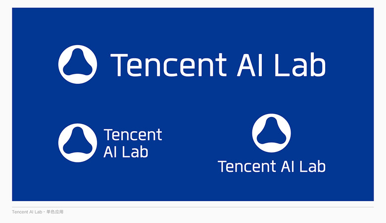 騰訊人工智能(AI Lab)標志，騰訊人工智能(AI Lab)LOGO，人工智能品牌形象設計