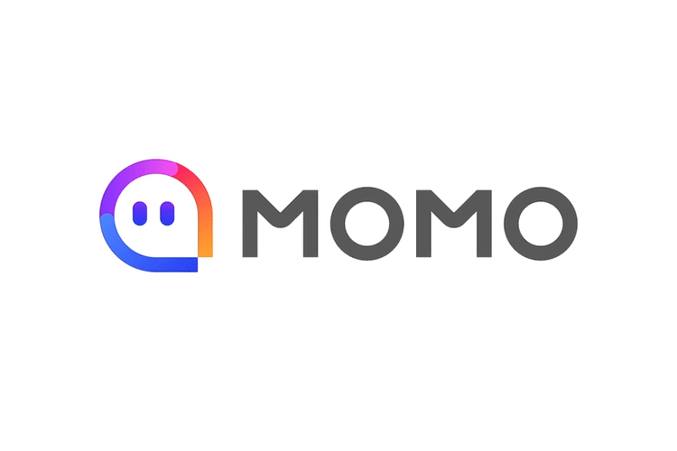 陌陌LOGO，陌陌標志，社交平臺標志，社交平臺LOGO，社交平臺品牌設計