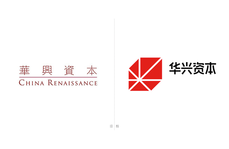 華興資本集團LOGO，華興資本集團標志，華興資本集團形象設計，金融機構品牌設計