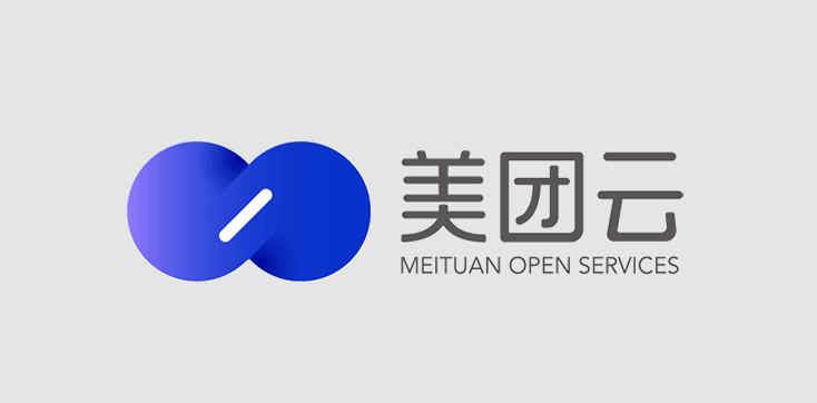 美團云LOGO，美團云標志，美團云品牌形象設計，計算服務平臺品牌設計