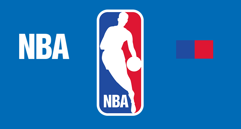 NBA LOGO，NBA標志，籃球標志設計，NBA品牌形象設計
