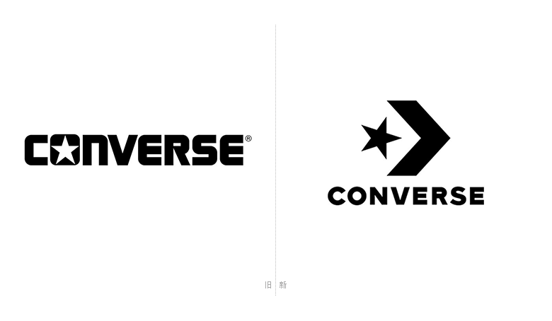 匡威Converse標志，匡威Converse LOGO，匡威Converse品牌設計，運動鞋品牌設計，深圳LOGO設計