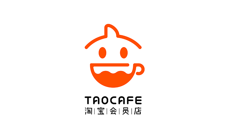 淘咖啡標(biāo)志，淘咖啡LOGO，阿里巴巴無人便利店，便利店品牌設(shè)計(jì)，淘咖啡品牌形象設(shè)計(jì)