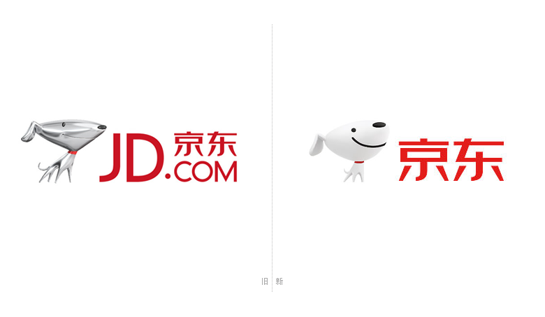 京東LOGO、京東標志，京東品牌形象設計，電商平臺設計，電商平臺LOGO