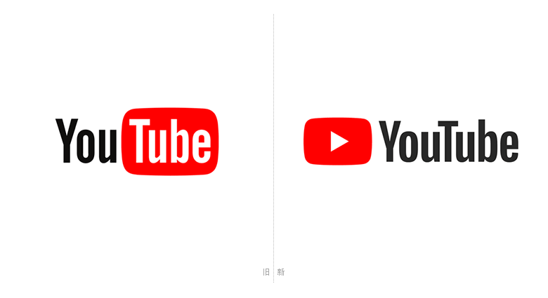 YouTube標志，YouTube LOGO，視頻分享網(wǎng)站LOGO，YouTube形象設(shè)計