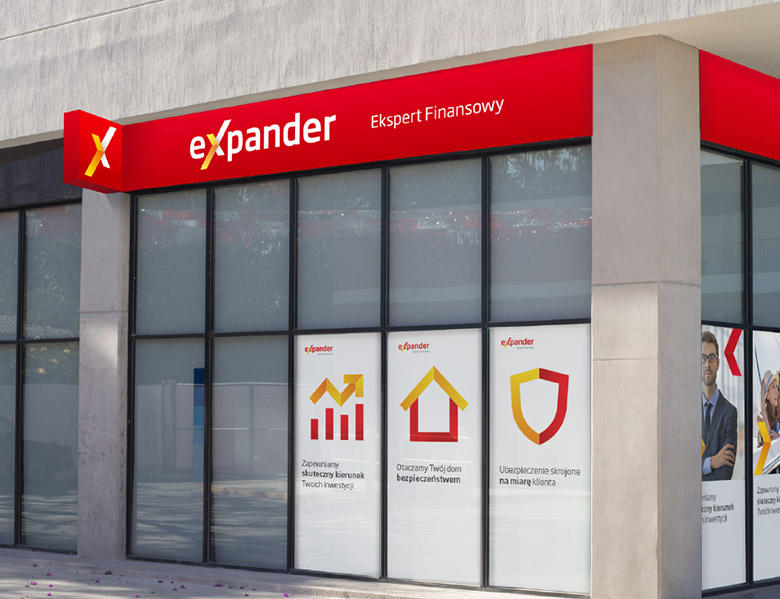 ExpanderLOGO，Expander標志，Expander品牌設計，財務公司標志