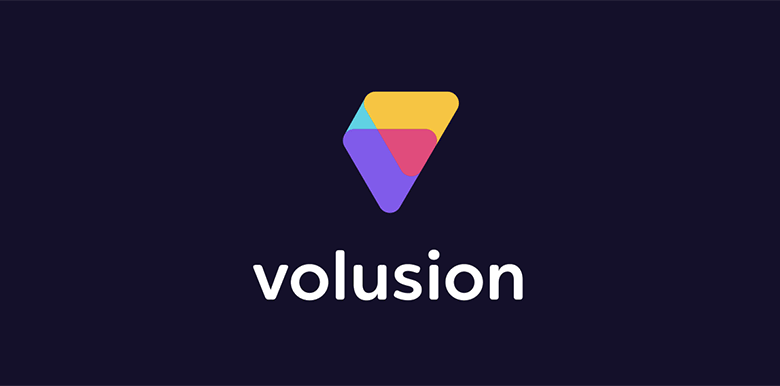 Volusion LOGO，Volusion標(biāo)志，Volusion品牌形象設(shè)計，電子商務(wù)平臺標(biāo)志，電子商務(wù)平臺LOGO