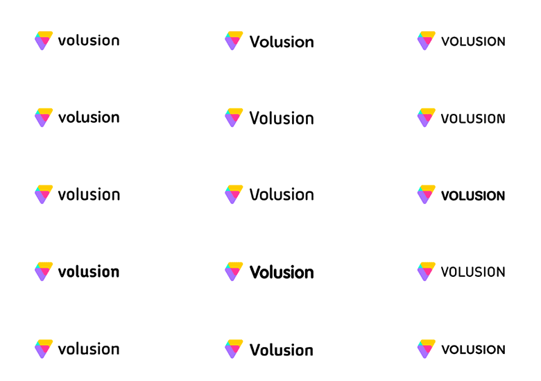 Volusion LOGO，Volusion標(biāo)志，Volusion品牌形象設(shè)計，電子商務(wù)平臺標(biāo)志，電子商務(wù)平臺LOGO