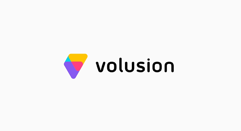 Volusion LOGO，Volusion標(biāo)志，Volusion品牌形象設(shè)計，電子商務(wù)平臺標(biāo)志，電子商務(wù)平臺LOGO