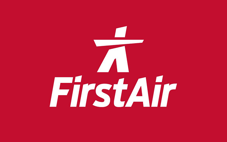First Air航空LOGO，First Air航空標志，First Air航空品牌設計，加拿大航空標志