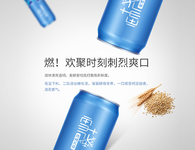 雪花啤酒標志，雪花啤酒LOGO，雪花啤酒包裝設(shè)計，雪花啤酒形象設(shè)計，啤酒品牌設(shè)計