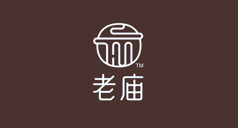 老廟黃金標志，老廟黃金LOGO，老廟黃金店面設計，老廟黃金品牌形象設計，黃金珠寶品牌設計