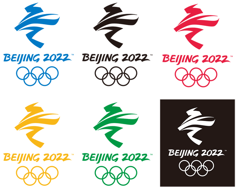 北京2022年冬奧會LOGO，冬殘奧會LOGO，北京2022年冬奧會標志，冬殘奧會標志，奧會徽標設計