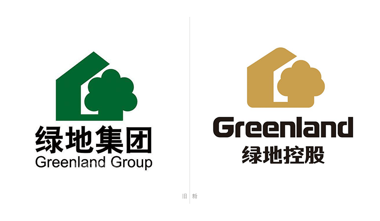 綠地控股標(biāo)志，綠地控股LOGO，綠地控股品牌設(shè)計，地產(chǎn)開發(fā)品牌設(shè)計