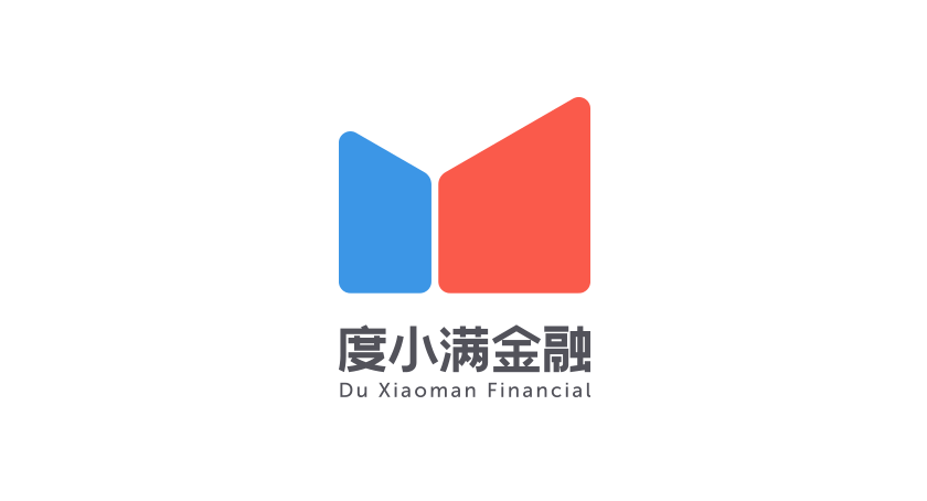 度小滿金融LOGO，度小滿金融標志，度小滿金融品牌設計，金融品牌設計