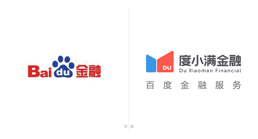 度小滿金融LOGO，度小滿金融標志，度小滿金融品牌設計，金融品牌設計