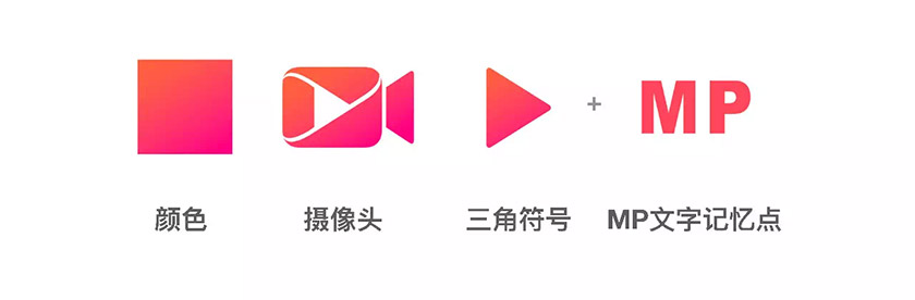 美拍標志，美拍LOGO，美拍形象設計，視頻品牌設計