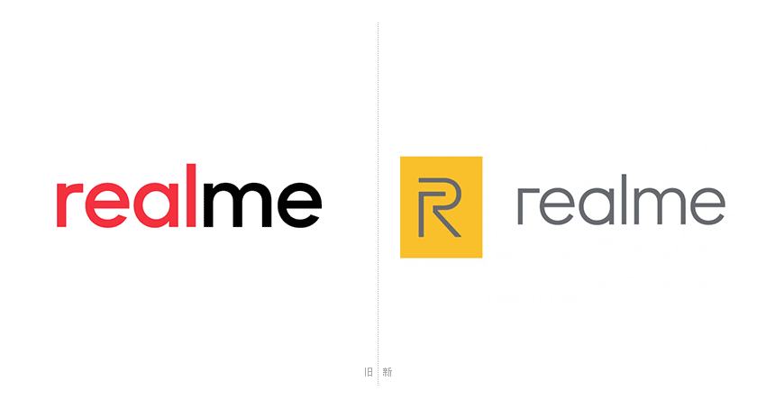 OPPO獨立品牌Realme標志設計，Realme品牌LOGO設計，Realme品牌形象設計，手機品牌設計