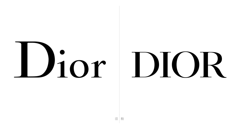 迪奧Dior LOGO設計,迪奧Dior標志設計，迪奧Dior品牌形象設計，奢侈品品牌設計