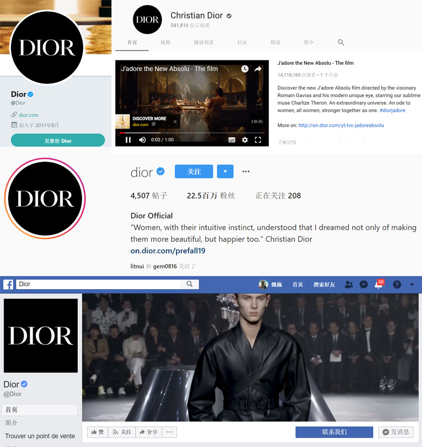 迪奧Dior LOGO設計,迪奧Dior標志設計，迪奧Dior品牌形象設計，奢侈品品牌設計
