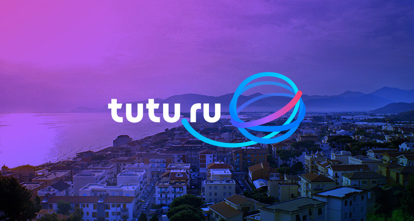 俄羅斯旅游網站Tutu.ru標志,俄羅斯旅游網站Tutu.ru LOGO,旅游品牌形象設計,旅游網站LOGO設計