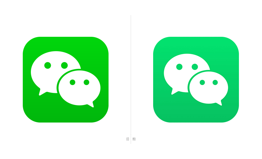 微信LOGO,微信標志,微信品牌形象設計,社交品牌設計,社交標志,社交LOGO