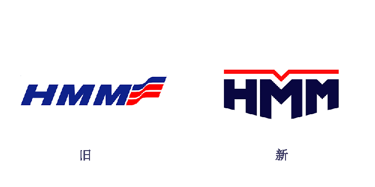 現代商船HMM標志,現代商船HMM LOGO,現代商船HMM品牌形象設計