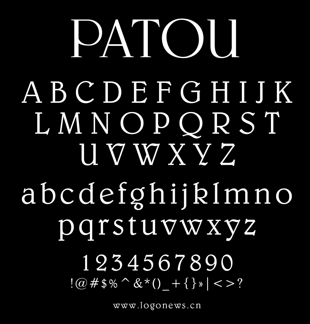 Jean Patou品牌LOGO,Jean Patou標志,Jean Patou品牌形象設計,奢侈品品牌設計,奢侈品品牌LOGO,奢侈品品牌標志設計