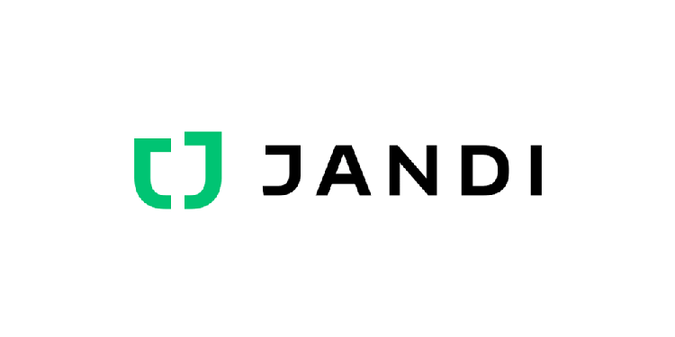 韓國通信平臺JANDIlogo設計,韓國通信平臺JANDI標志設計,韓國通信平臺JANDI標志更新,通信品牌標志設計