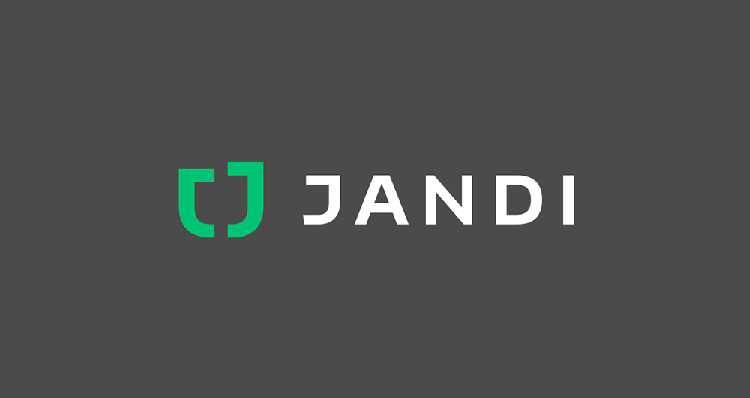 韓國通信平臺JANDIlogo設計,韓國通信平臺JANDI標志設計,韓國通信平臺JANDI標志更新,通信品牌標志設計