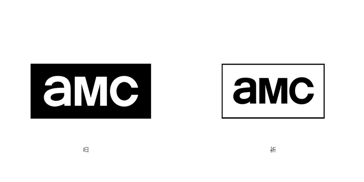 AMC有線電視頻道LOGO,AMC有線電視頻道標志,AMC有線電視頻道品牌形象設計,電視頻道LOGO,電視頻道形象設計
