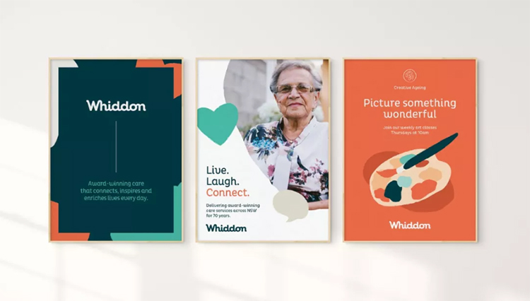 老年護(hù)理提供商“Whiddon”品牌形象